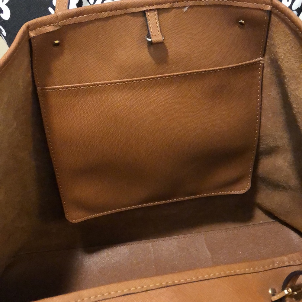🤎Michael Kors Large carry all textured leather classic tote - Picture 5 of 14